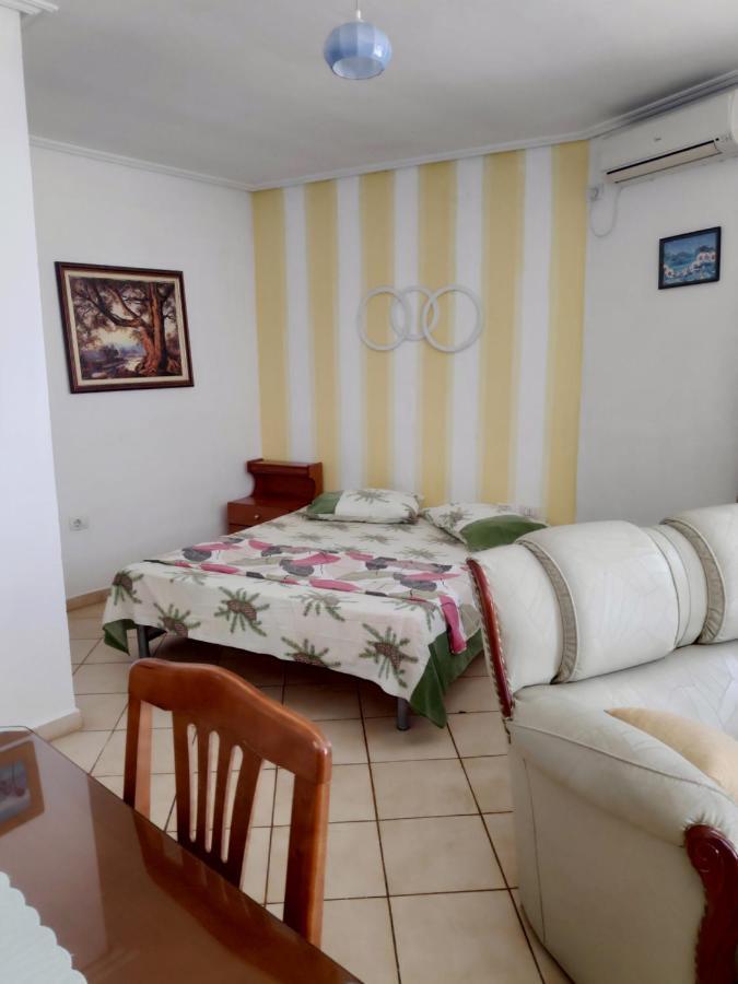 Private Studio Sea View 2 Minutes Away From Beach Sarande Exterior photo